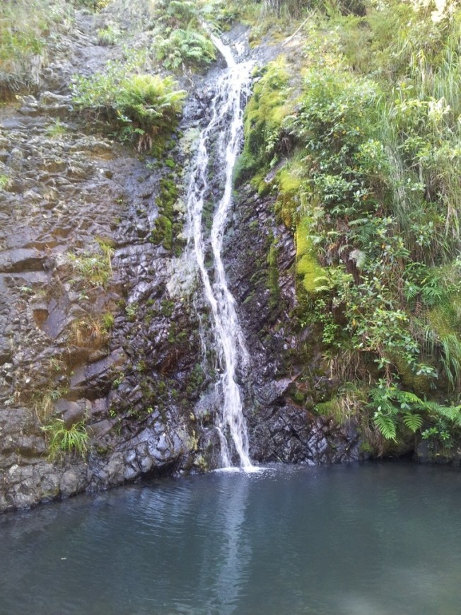 One of our hikes led to this beautiful secluded waterfall and swimming hole.
