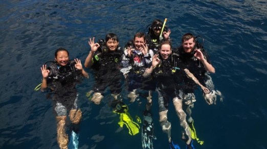 Our Advanced Open Water crew