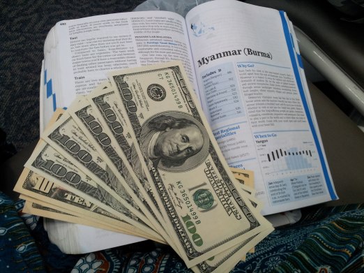 Twenty years in America and I've never had dollar bills this crisp and clean.