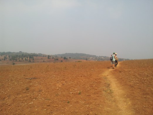 J & Krishna. Kalaw-Inle Trek.